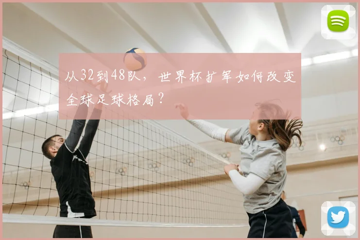从32到48队,世界杯扩军如何改变全球足球格局?